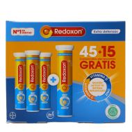 Redoxon Extra Defensas 45+15 Comprimidos Efervescentes