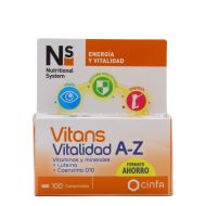 Ns Vitans Vitalidad A-Z 100 Comprimidos