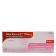 Gine Canesten 100mg 6 Comprimidos Vaginales                                                         