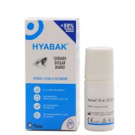Hyabak colirio ojo seco hidratante diario 10 ml, 10 mililitro, 1 :  : Salud y cuidado personal