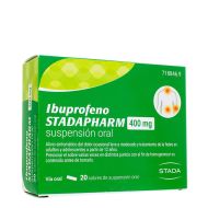 Ibuprofeno Stadapharm 400mg 20 Sobres Suspensión Oral