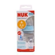 Nuk First Choice Biberón Tetina Silicona M Control de Temperatura 150ml 0-6m