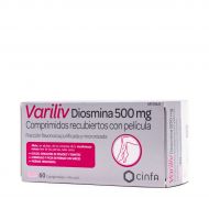 Daflon 500/500 mg 60 Comprimidos Recubiertos