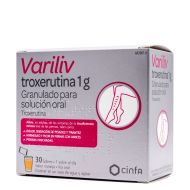 Variliv Troxerutina 1g 30 Sobres Granulado Para Solución Oral-1