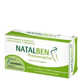 NATALBEN LACTANCIA 60 CÁPSULAS ITALFARMACO - Farmacia Anna Riba