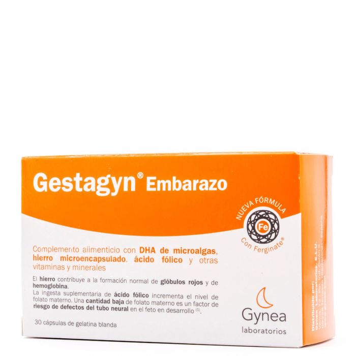 Pack GESTAGYN Embarazo (30 caps) + Crema antiestrías Troflastin