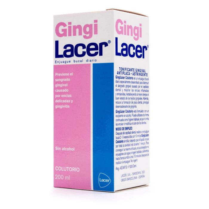 Lacer GingiLacer Colutorio 1000ml + Gingilacer Pasta Dentífrica