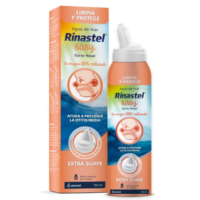 Comprar Rinastel Baby Spray Nasal Agua de Mar, 125ml al mejor