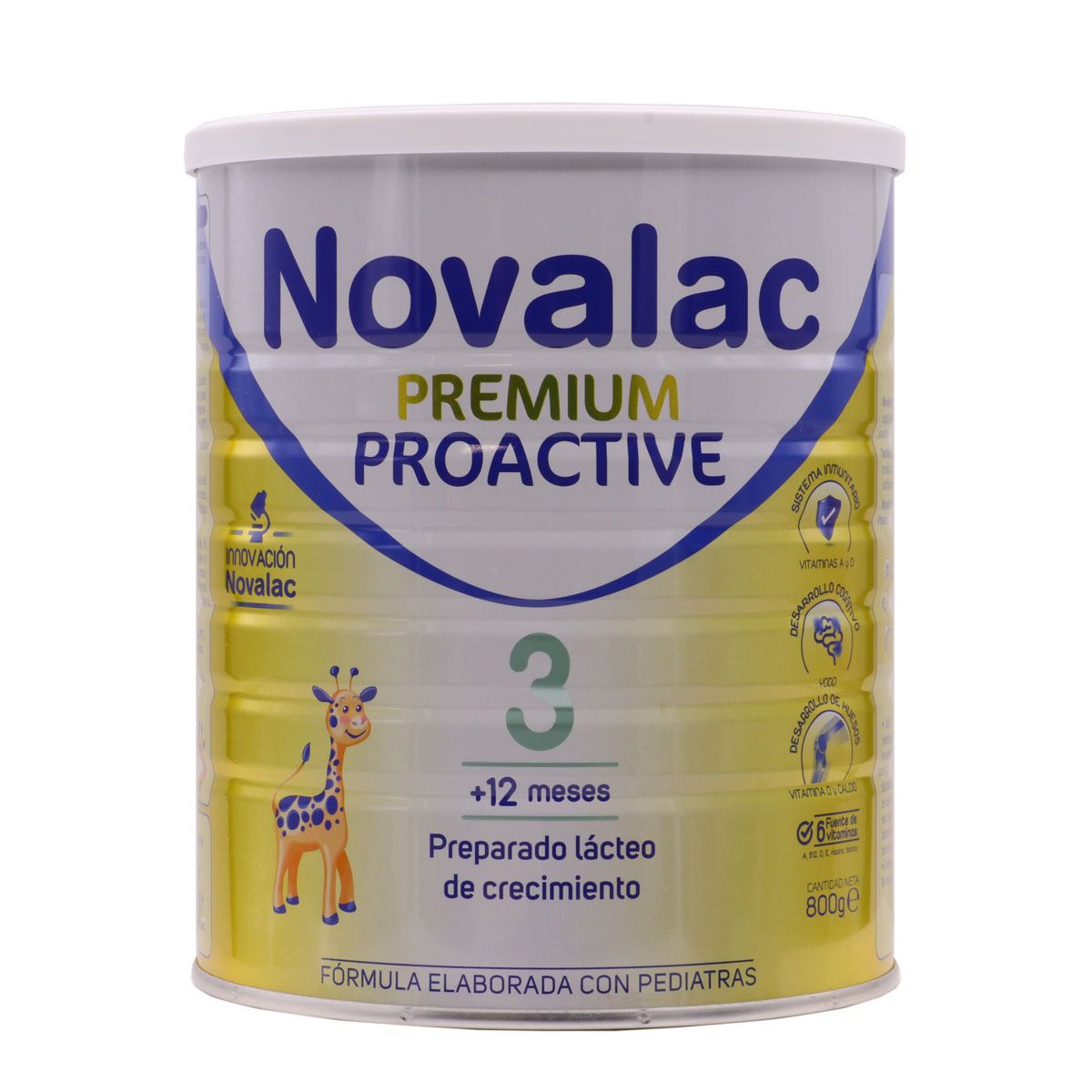Novalac premium proactive 2 leche continuación 6m+ 800gr + 400gr