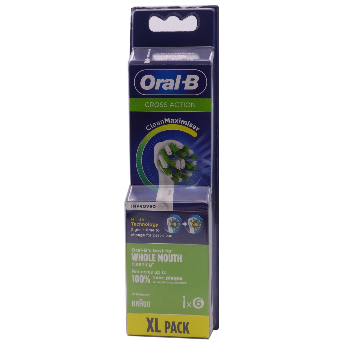 Oral-B Pack 4 Cabezales De Recambio CrossAction