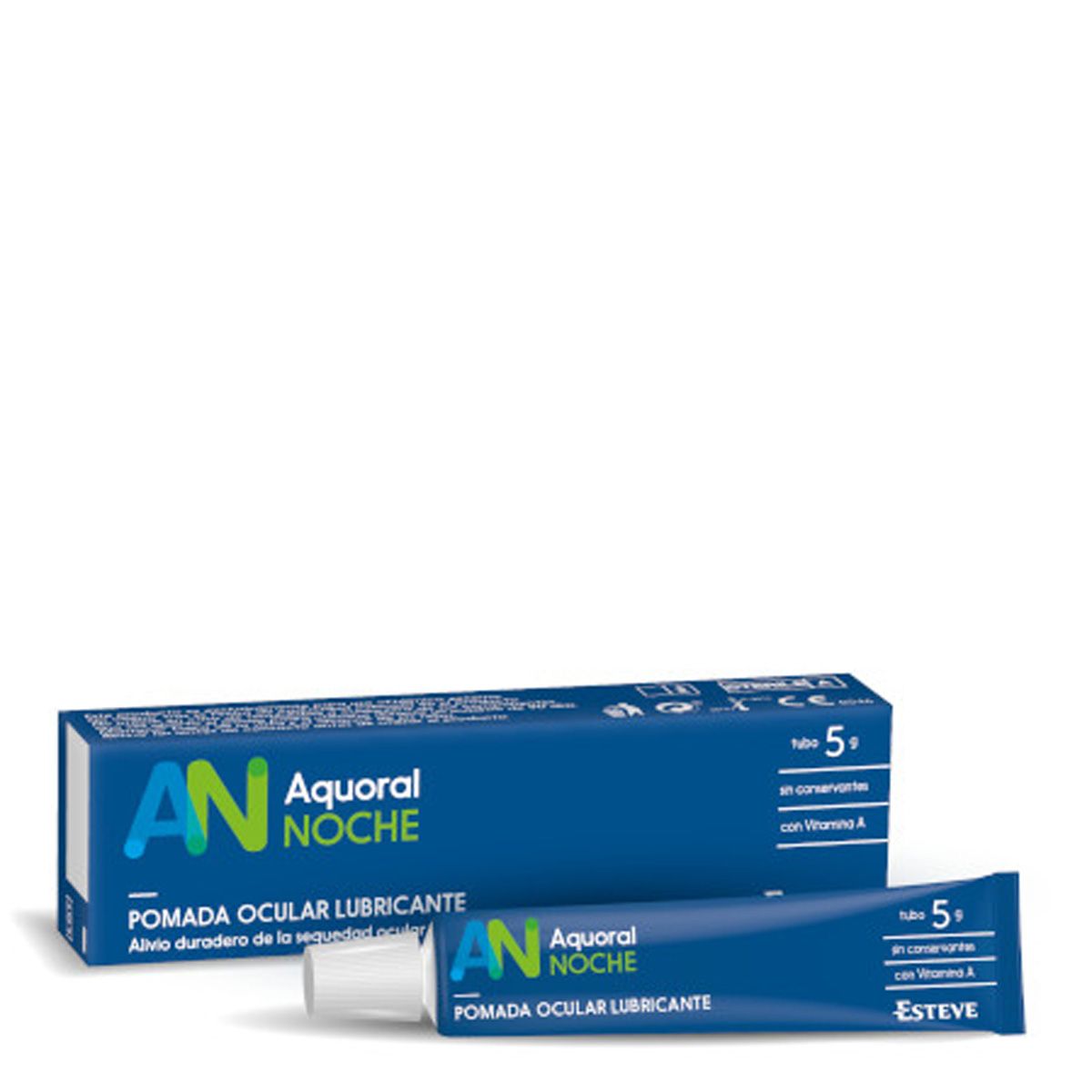 Aquoral Noche®, pomada ocular lubricante con vitamina A
