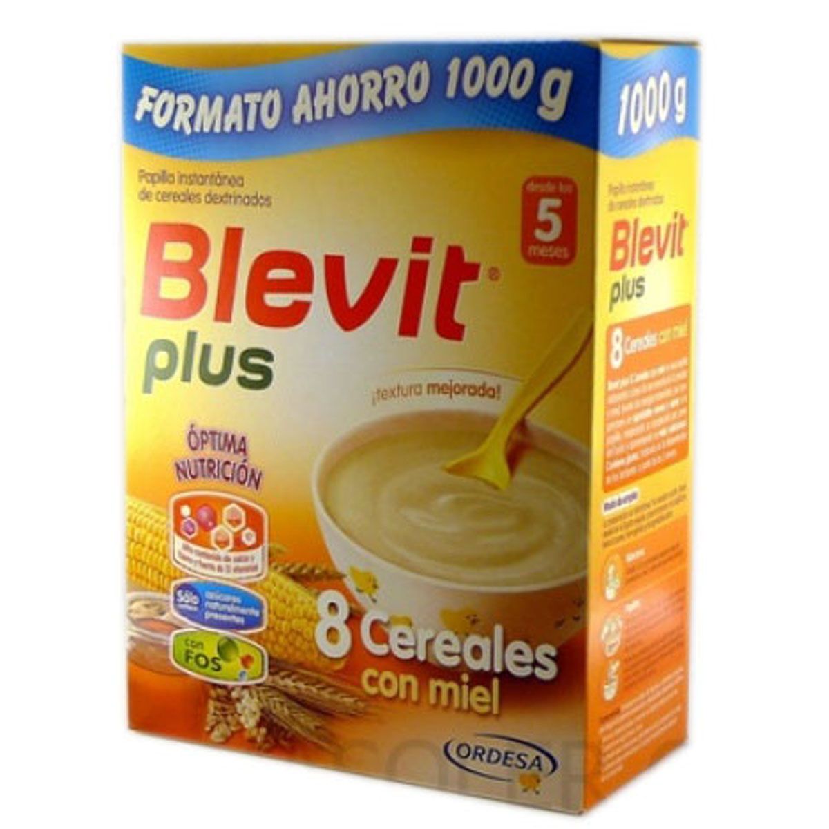 Papilla Blevit 8 Cereales Con Miel 600 g