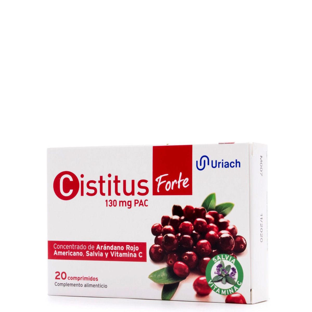 Cistitus Forte 130mg PAC 20 Comprimidos Uriach | FarmaSoler