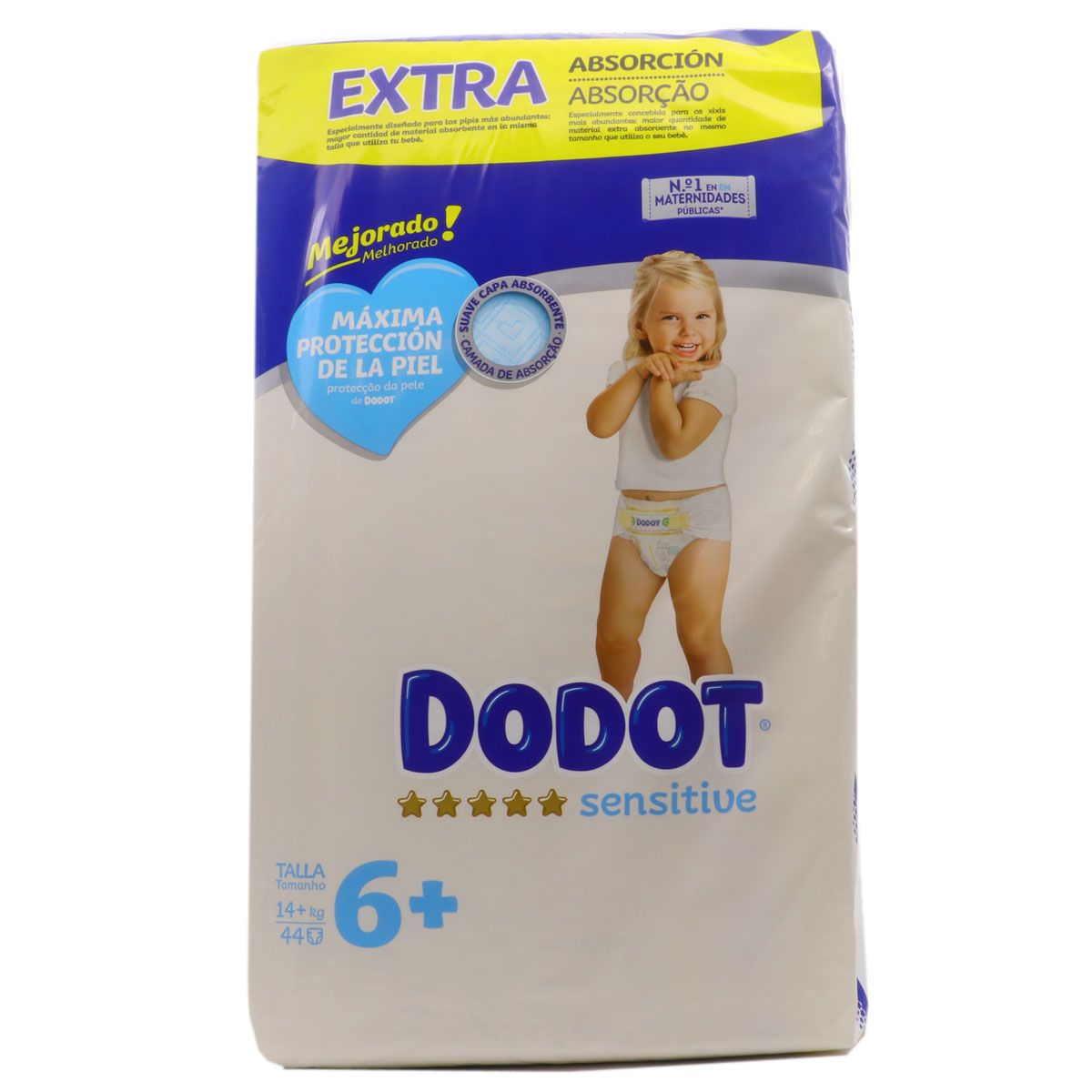 Dodot Sensitive Diaper Size 6+ 44 units