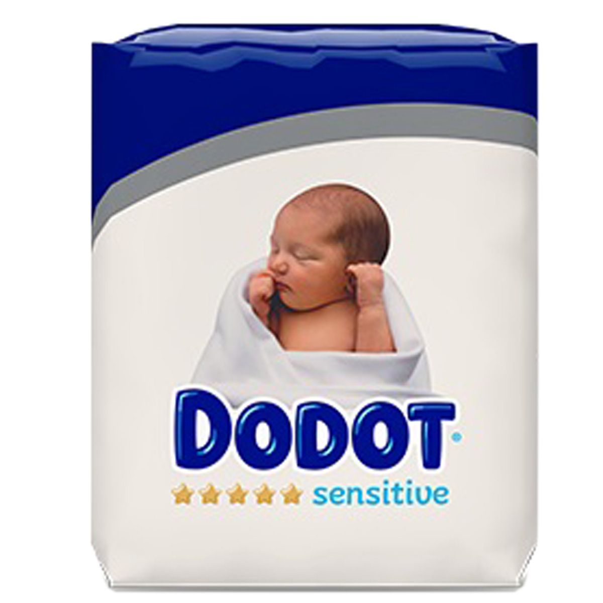 Comprar Dodot Sensitive pañales recién nacido talla 1, 80 pañales al mejor  precio