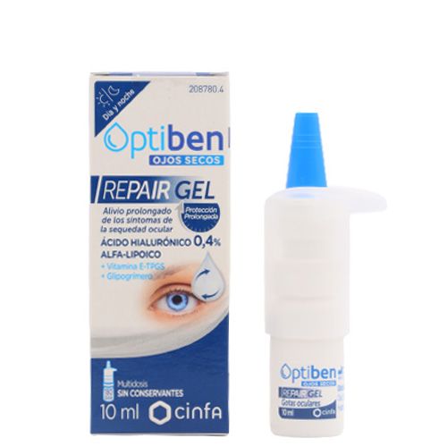 Optibén solución oftalmológica hidratante ojos secos 10 ml