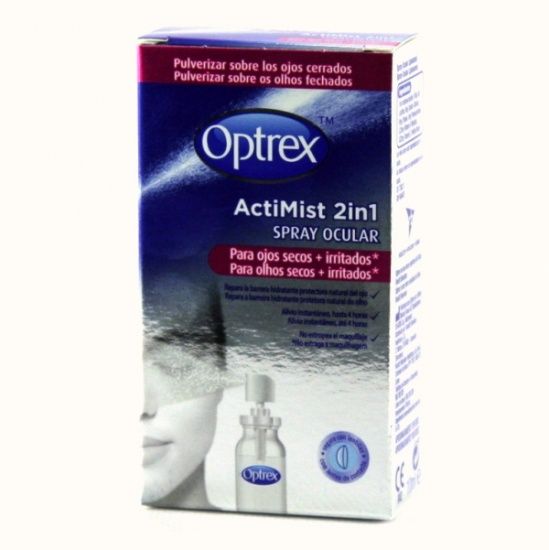 Optrex ActiMist Spray Hidratante y Protector Doble Acción Ojos
