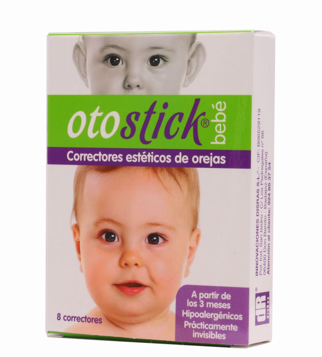 Otostick Baby – 8 unidades discreto corrector de