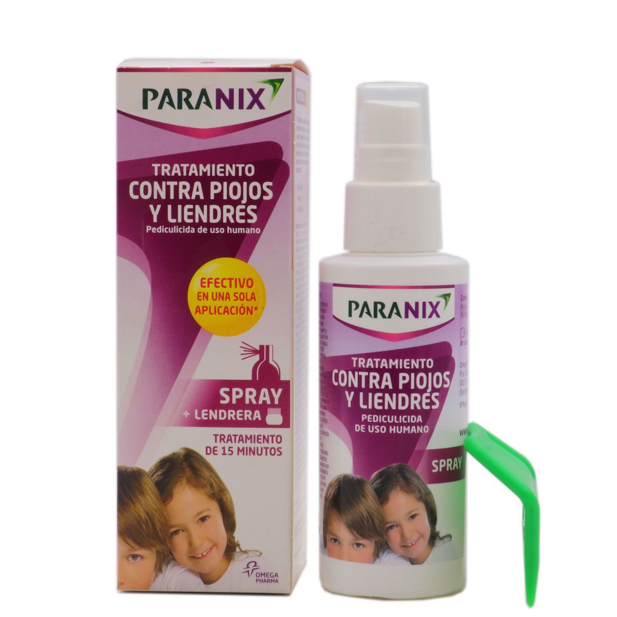 Paranix Spray Tratamiento Contra Piojos y Liendres 100ml+Lendrera