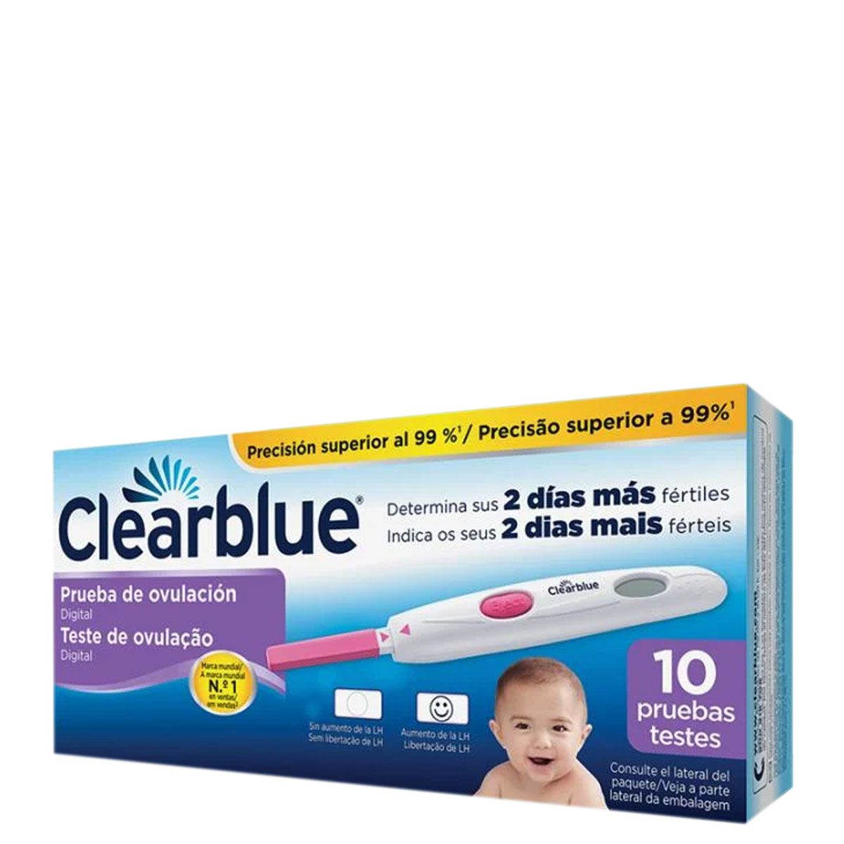 Clearblue Digital Test Ovulación 10 Unidades