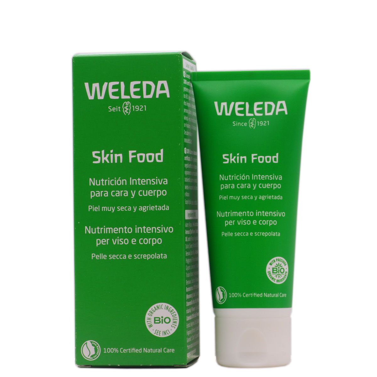 SKIN FOOD nutrición intensiva para cara y cuerpo Facial Treatments Weleda -  Perfumes Club