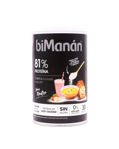 Bimanan Proteína 81% Sabor Neutro 300gr