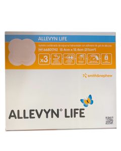 Allevyn Life Apósito Estéril 3 Uds 15,40 cm x 15,40 cm