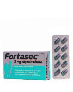 Fortasec 2 mg 20 Cápsulas Duras